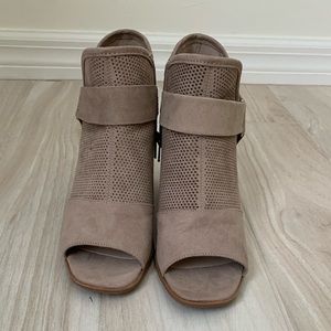 Fergalicious Open Toe Booties